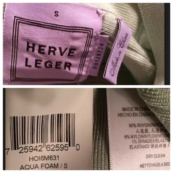 *SOLD* HL Aqua Foam Strappy Dress-Small - Picture 2 of 7